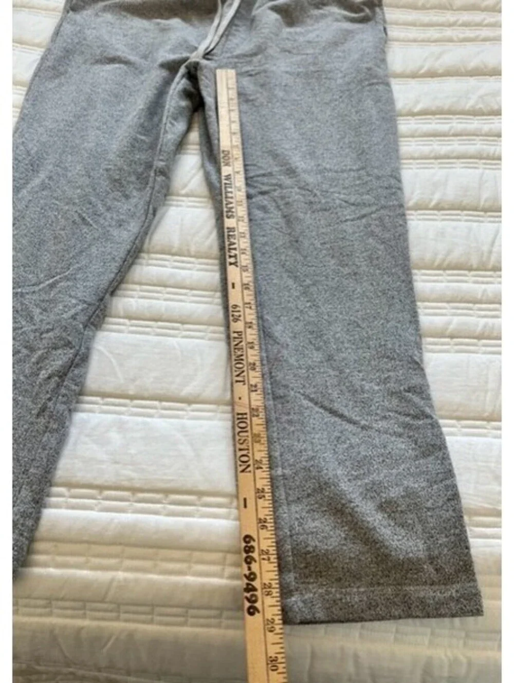 Eddie Bauer Men’s Gray Sweatpants Or Sleepwear Size L Good Condition Soft